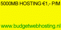 Budgetwebhosting.nl De goedkoopste van Nederland!